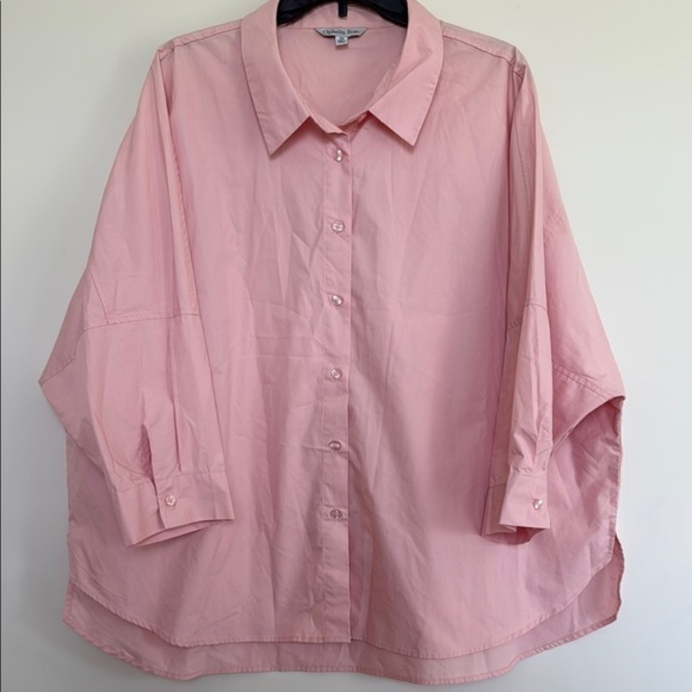 Ophelia Roe Pink Button-Up Shirt